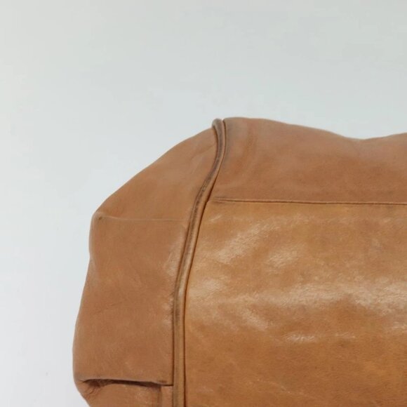 Chloe Hand Bag Leather 2way Brown Gold Auth - Picture 9 of 16